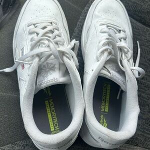 Reebok White Minimalist Low-Top Sneakers